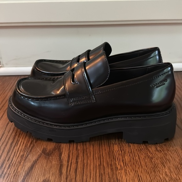 Vagabond | Free People | Cosmo 2.0 Loafers Black Leather 39 (fit like a 38) - Picture 5 of 10